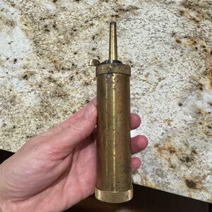 Vintage Brass powder flask